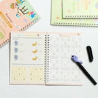 Magic Practice Copybook Set for Kids | 4 Reusable Handwriting Books