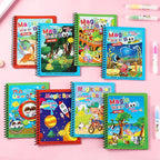 Magic Water Coloring Book | Reusable Drawing & Painting Book
