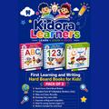 ABC, 123 & Urdu Alphabets Book Set for Kids | 3-Pack Early Learning Books